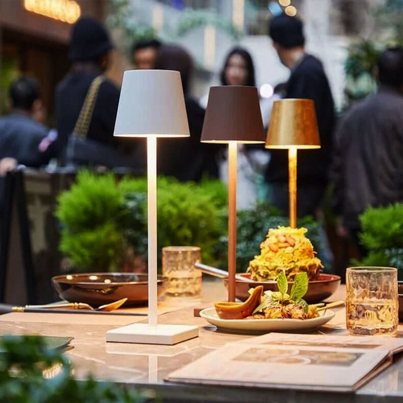 Modern Rechargeable Cordless LED Table Lamp