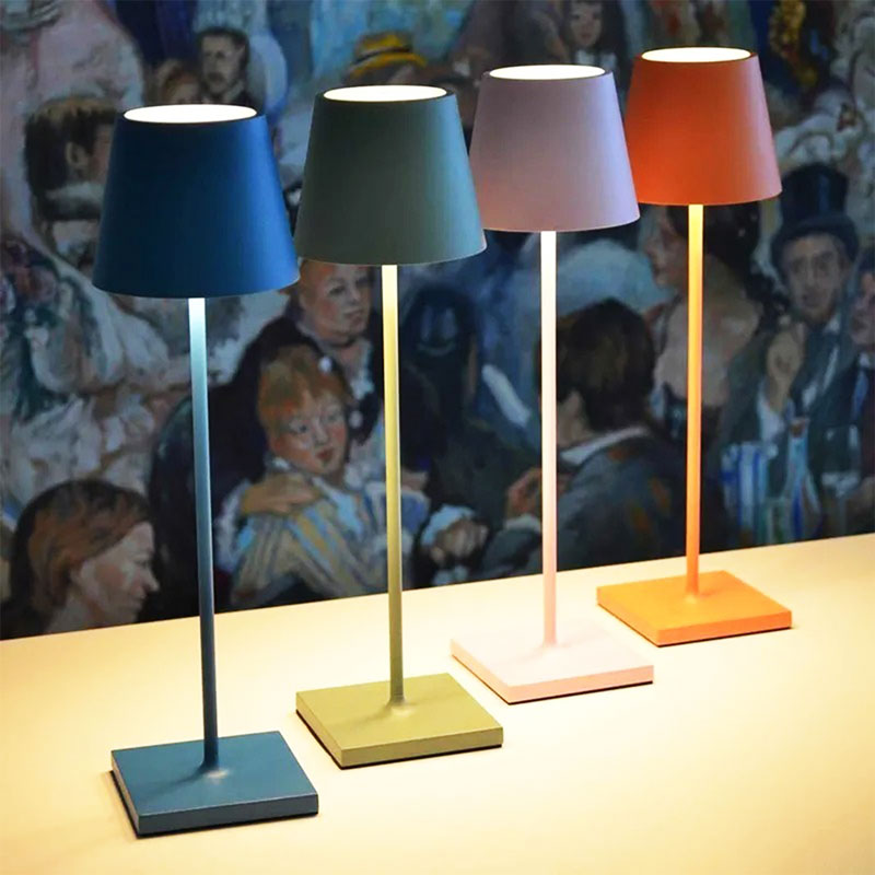 Modern Rechargeable Cordless LED Table Lamp