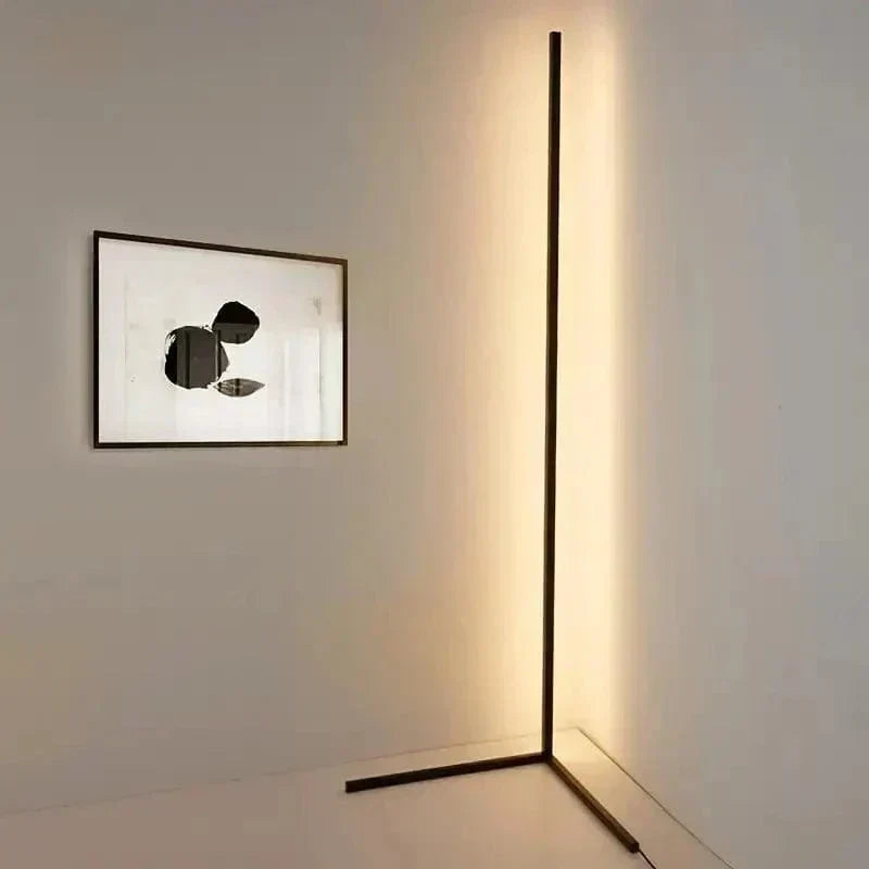 Modern RGB Corner Floor Lamp with Remote Control