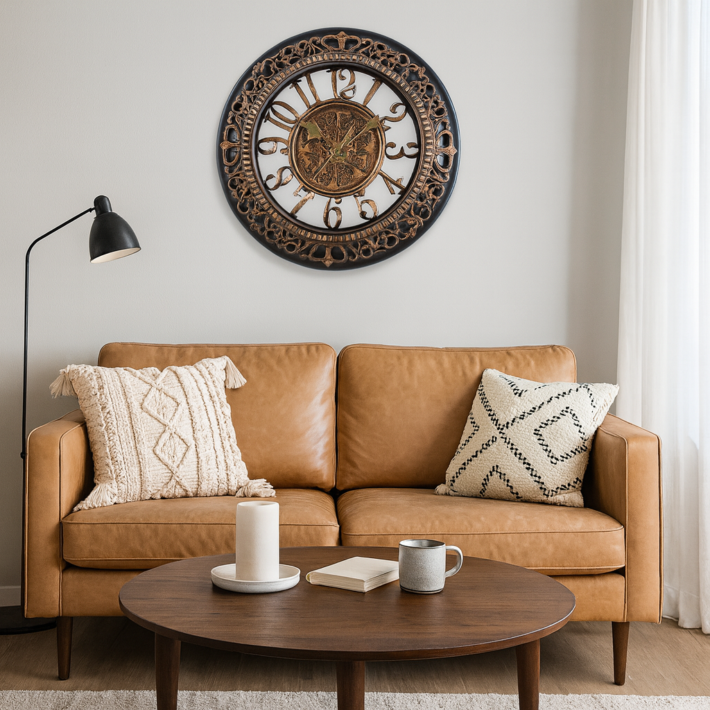 Modern Round Acrylic Wall Clock