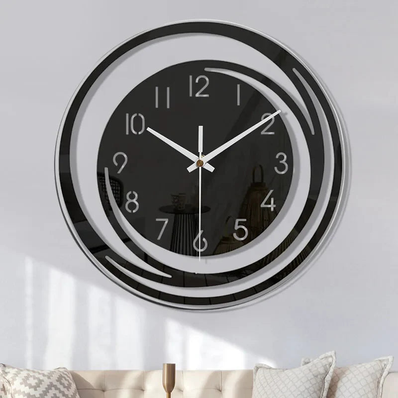 Modern Wall Clock with Silent Mechanism