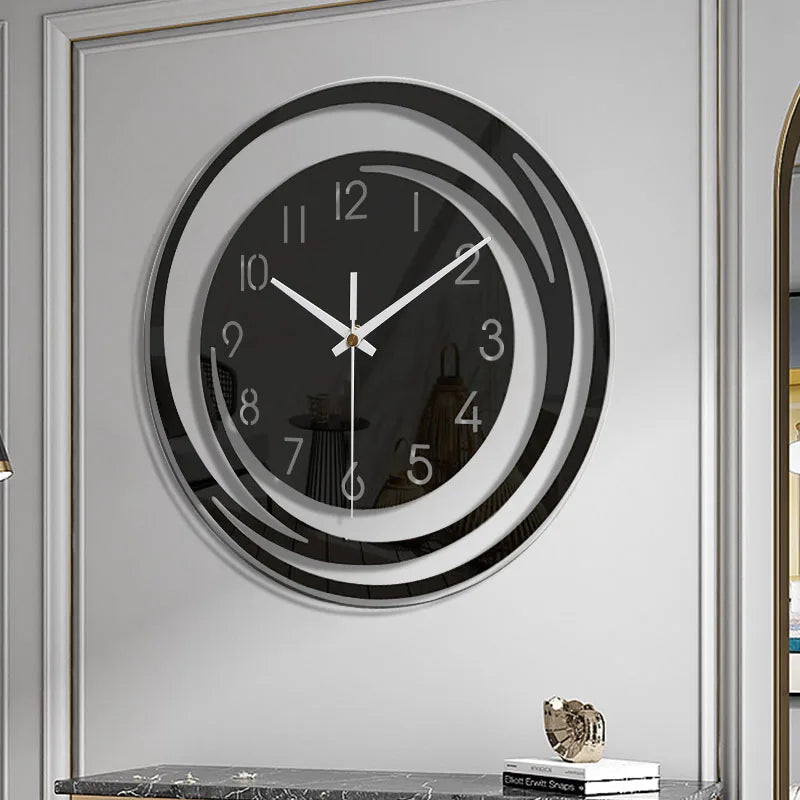 Modern Wall Clock with Silent Mechanism
