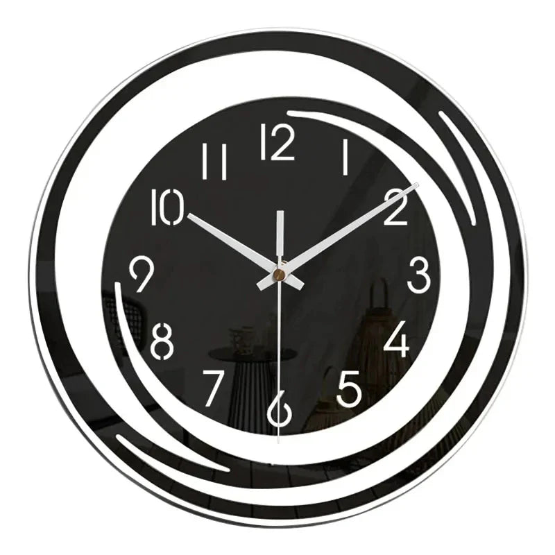 Modern Wall Clock with Silent Mechanism