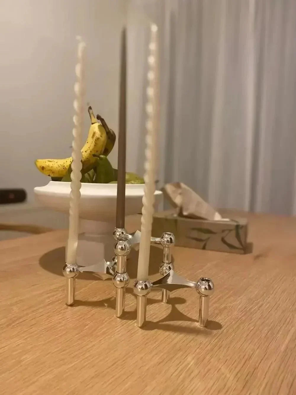Modular Molecular Metal Candle Holder