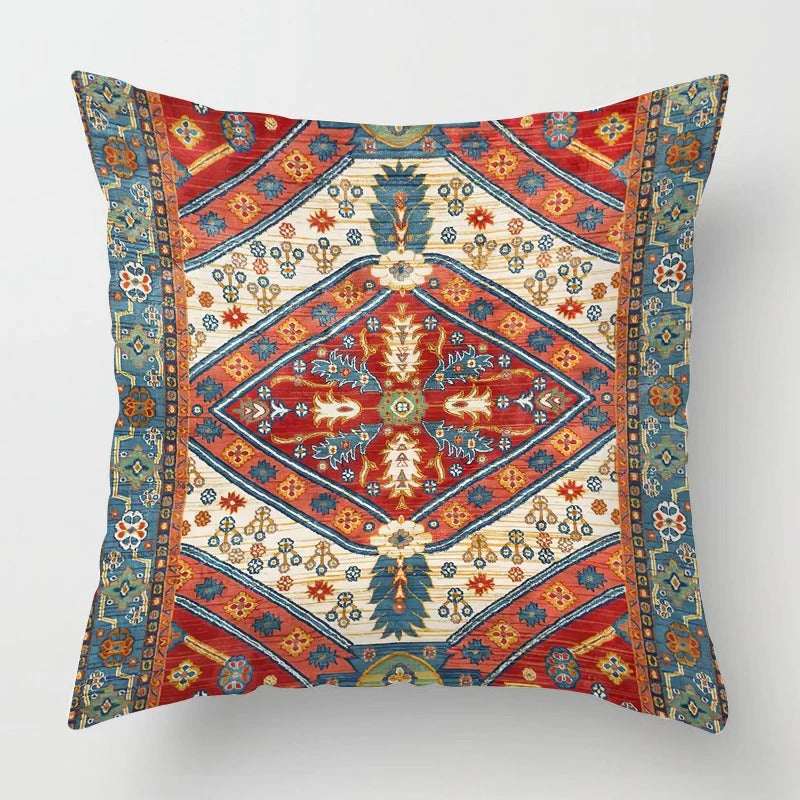 Moroccan Ethnic Pattern Cushion Cover
