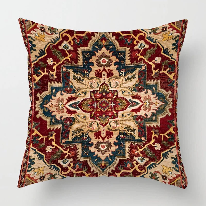 Moroccan Ethnic Pattern Cushion Cover
