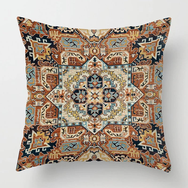 Moroccan Ethnic Pattern Cushion Cover