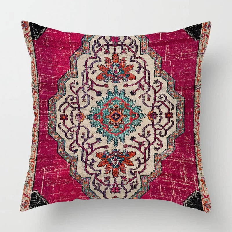 Moroccan Ethnic Pattern Cushion Cover