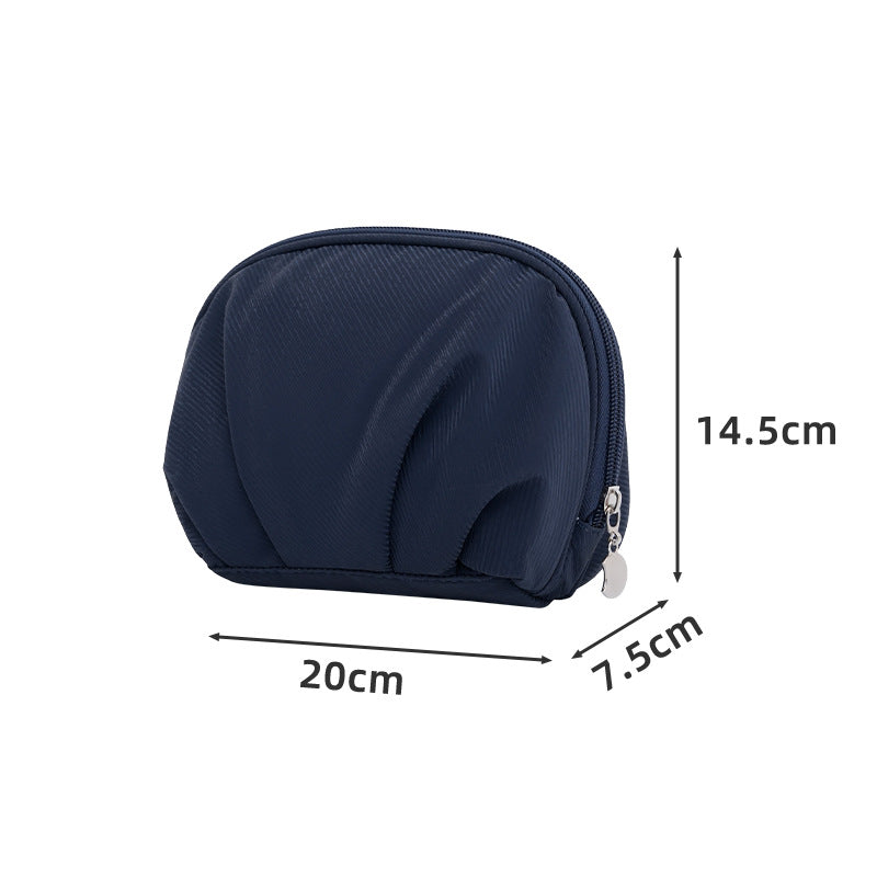 Multi-Compartment Travel Makeup Bag
