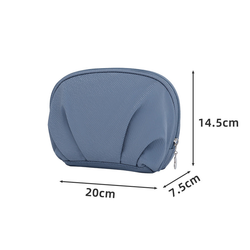 Multi-Compartment Travel Makeup Bag