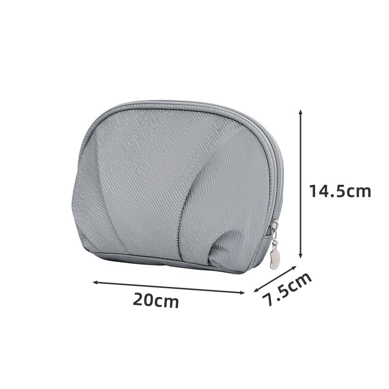 Multi-Compartment Travel Makeup Bag