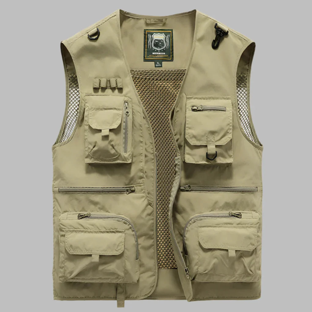 Multi-Pocket Summer Vest