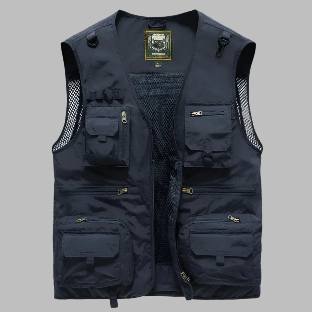 Multi-Pocket Summer Vest