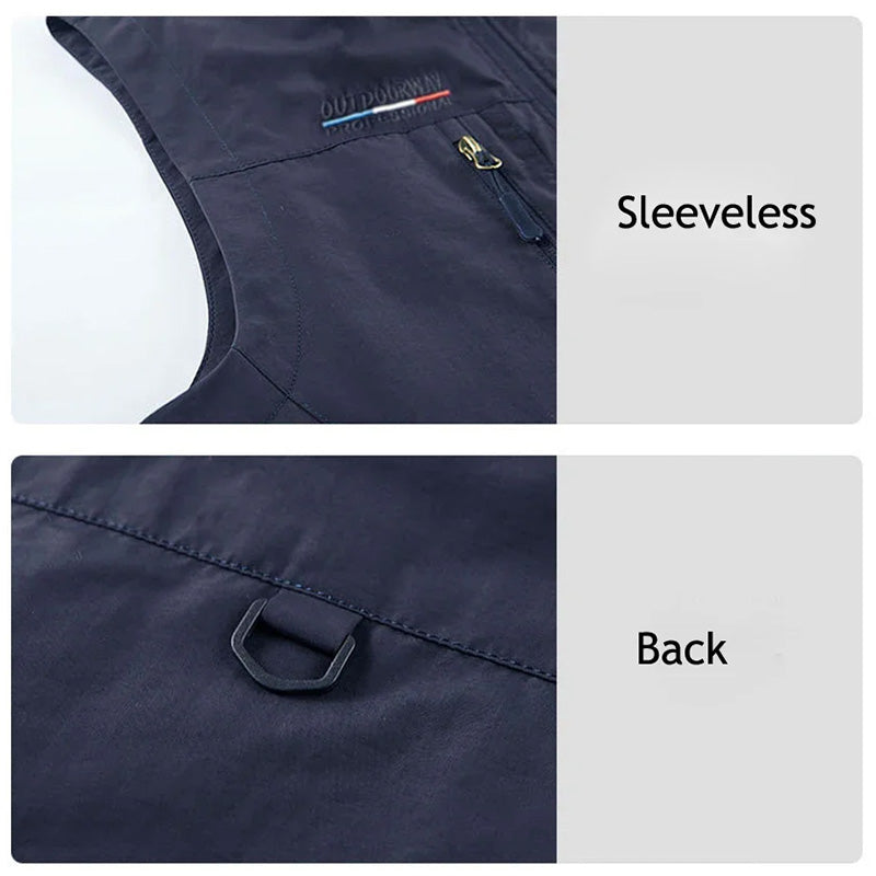 Multi-Pocket Utility Vest