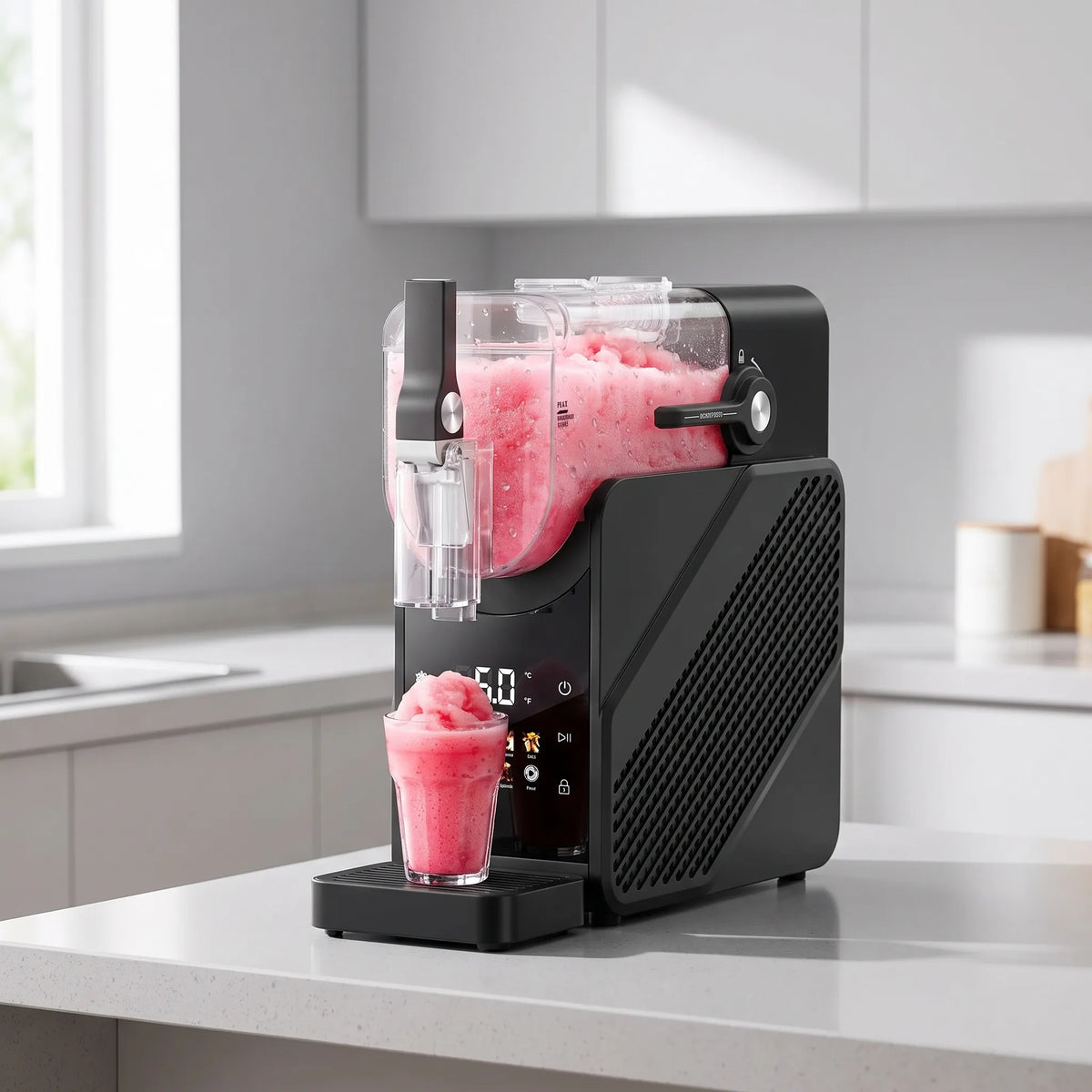 Multifunctional Slushie Machine with Digital Touchscreen