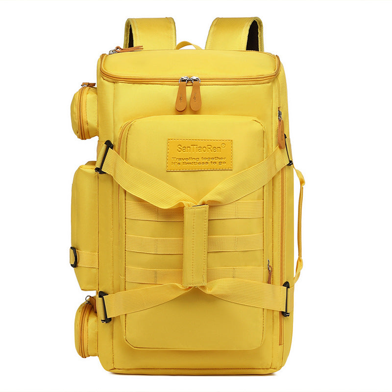 Multifunctional Travel Bag with Ergonomic Carrying Handles and Innovative Compartment System