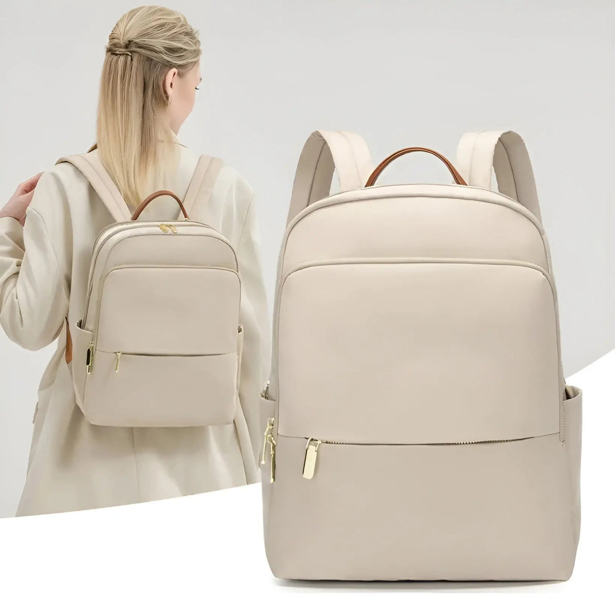 Multifunctional Women's Waterproof Laptop Backpack