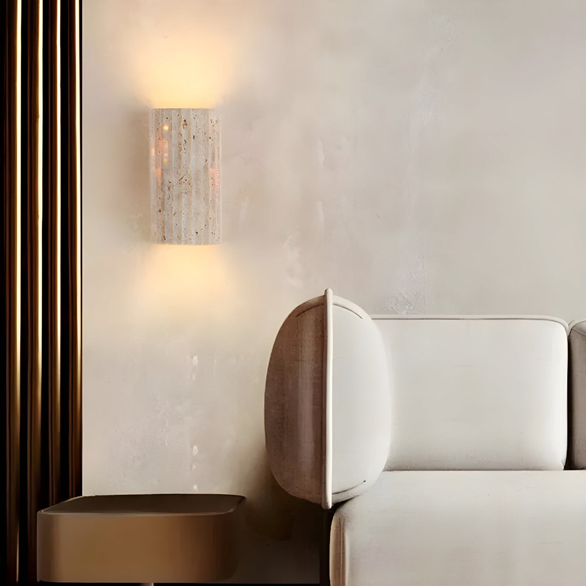 Natural Stone Wall Light for an Elegant Interior