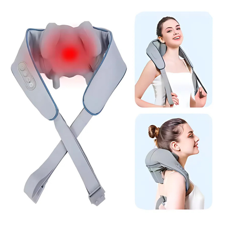 Neck and Shoulder Massager with Soothing Heat