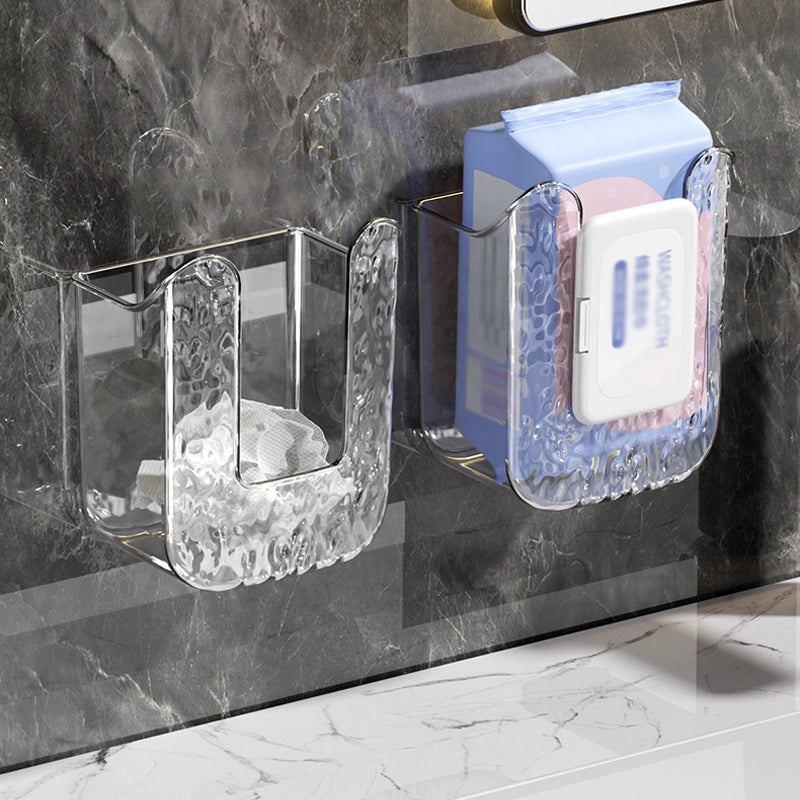 No-Drill Wall-Mounted Tissue and Paper Roll Holder