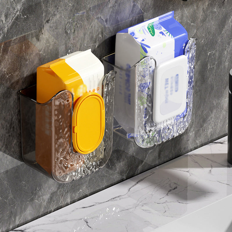 No-Drill Wall-Mounted Tissue and Paper Roll Holder