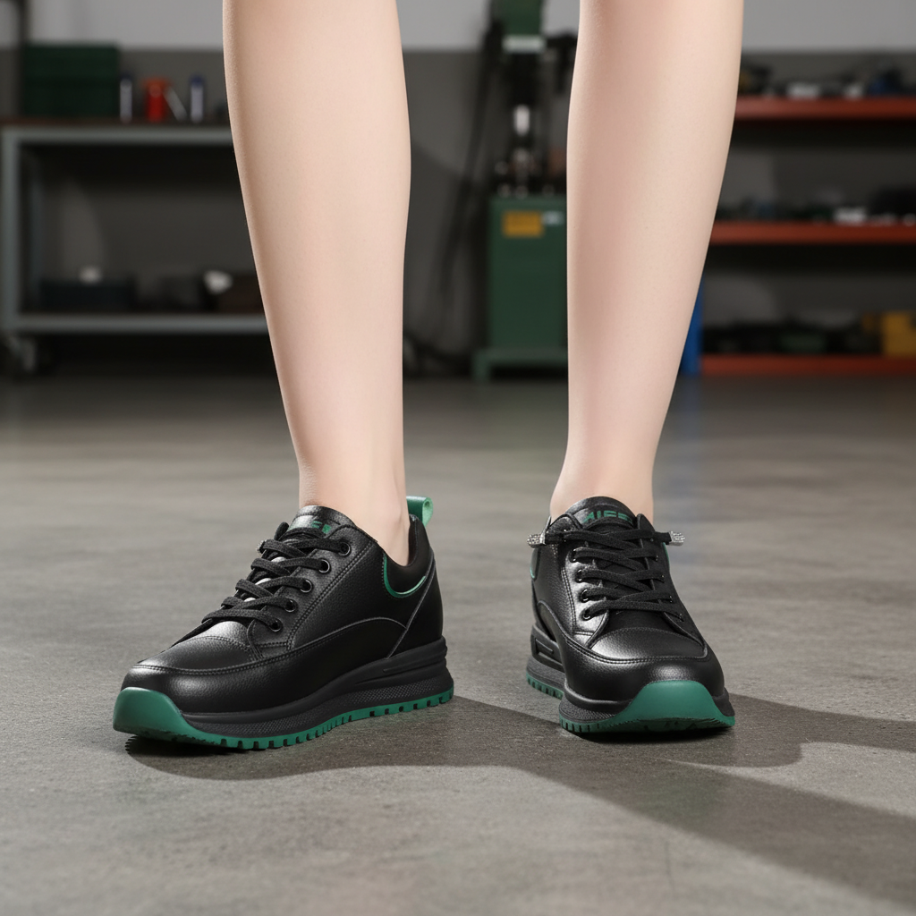 Non-Slip Profiled Rubber Sole - Pamela