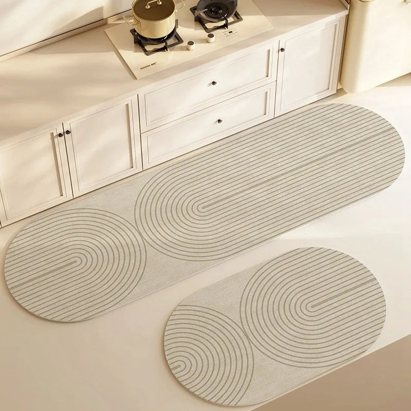 Non-Slip Washable Kitchen Floor Mat Rug