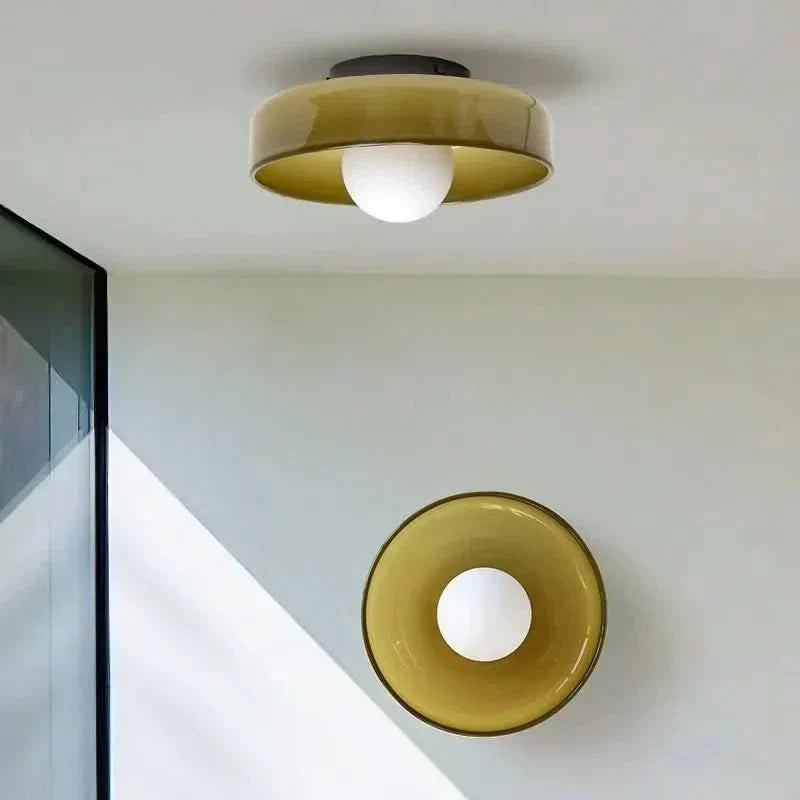 Nordic Glass Ceiling Light for Elegant Lighting
