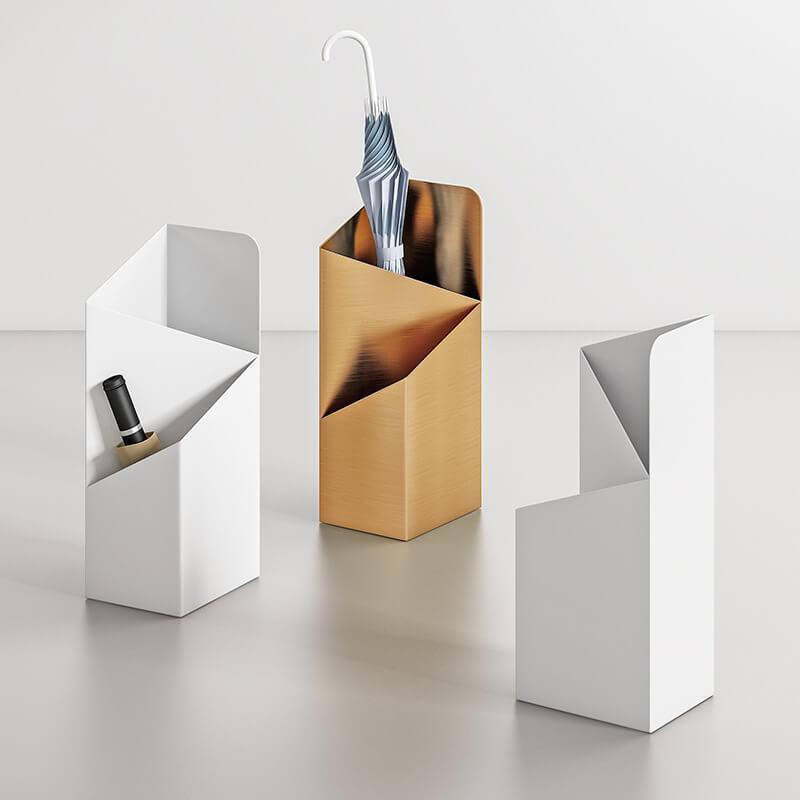 Nordic Metal Umbrella Stand with Sleek Modern Design