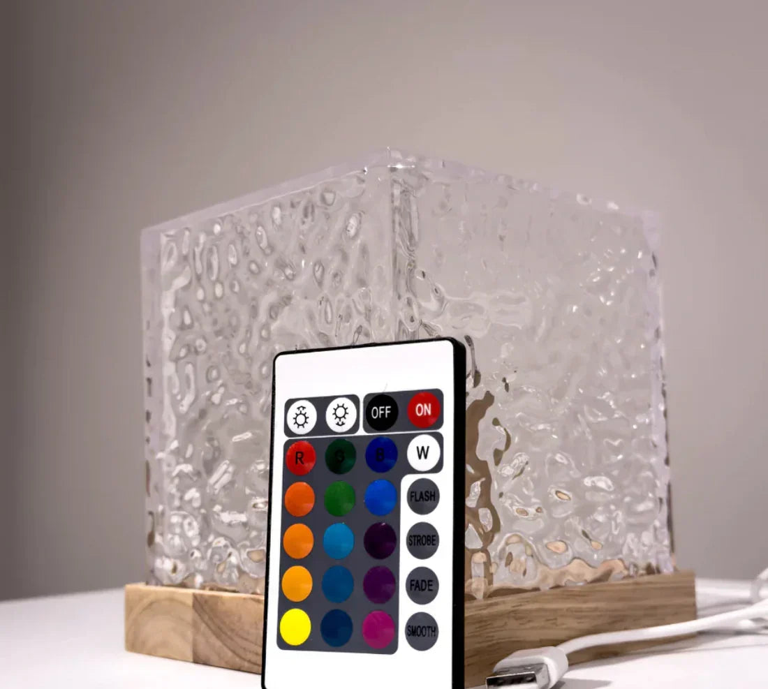 Northern Lights Lamp – 16-Color LED Mood Light with Remote