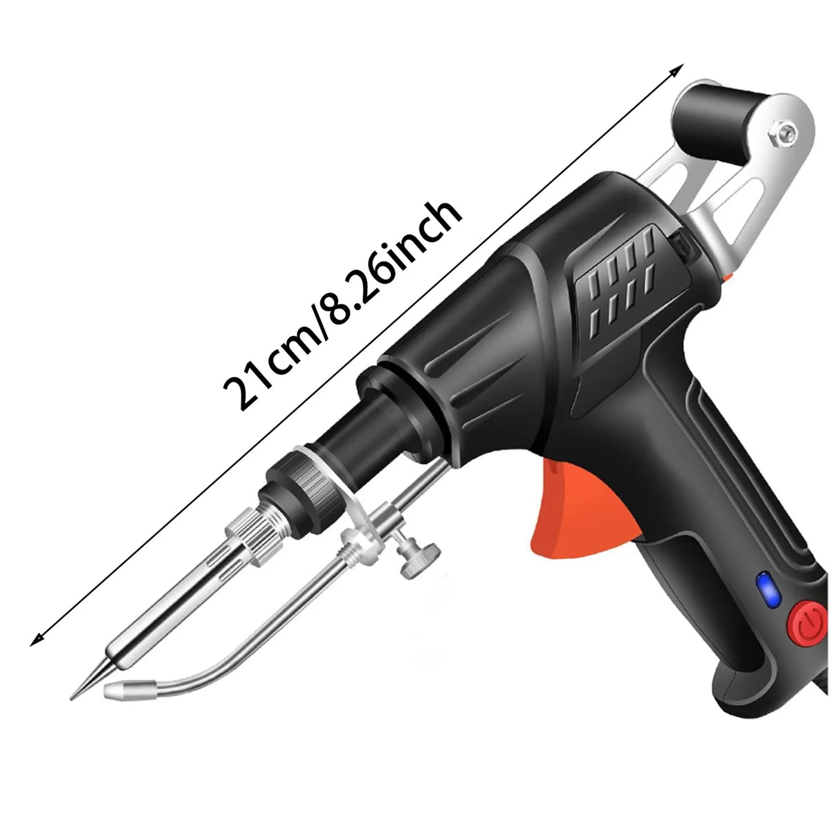 One-Handed Soldering Gun with Precise Dispensing for Metal & Electronics