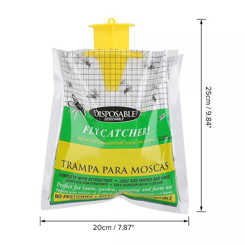 Outdoor Fly Catcher with Disposable Bag