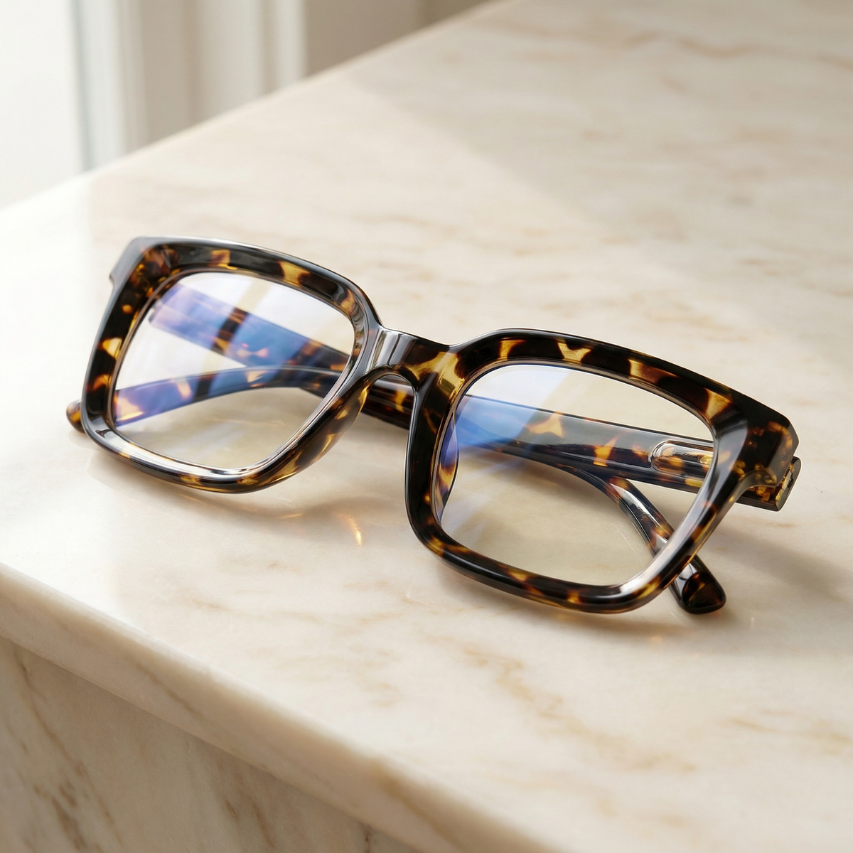 Oversized Tortoiseshell Reading Glasses