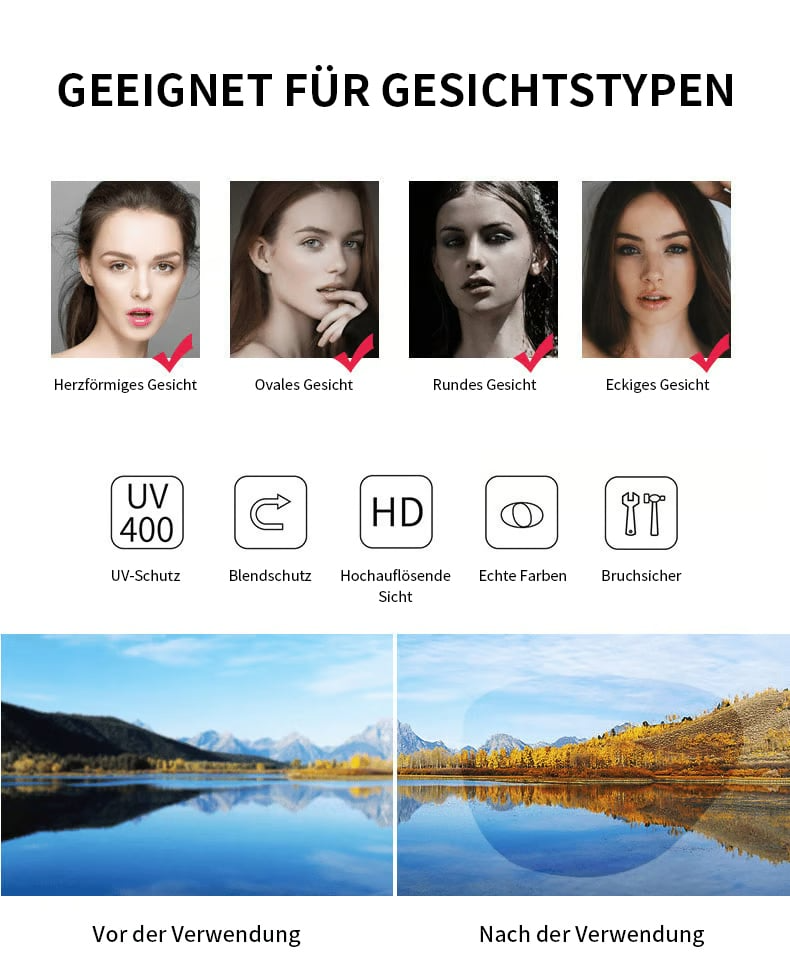 Photochromic Bifocal Glasses with Adaptive Lenses