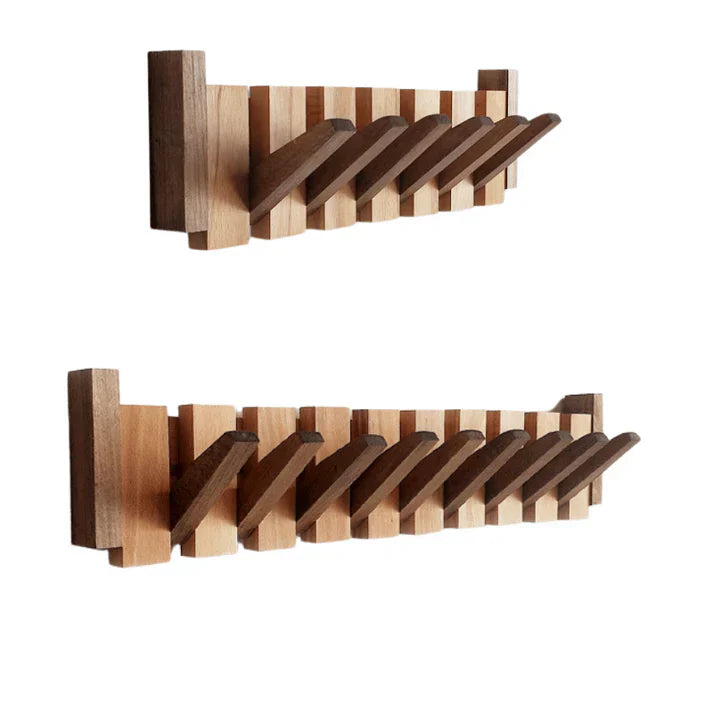 Piano-Inspired Coat Rack