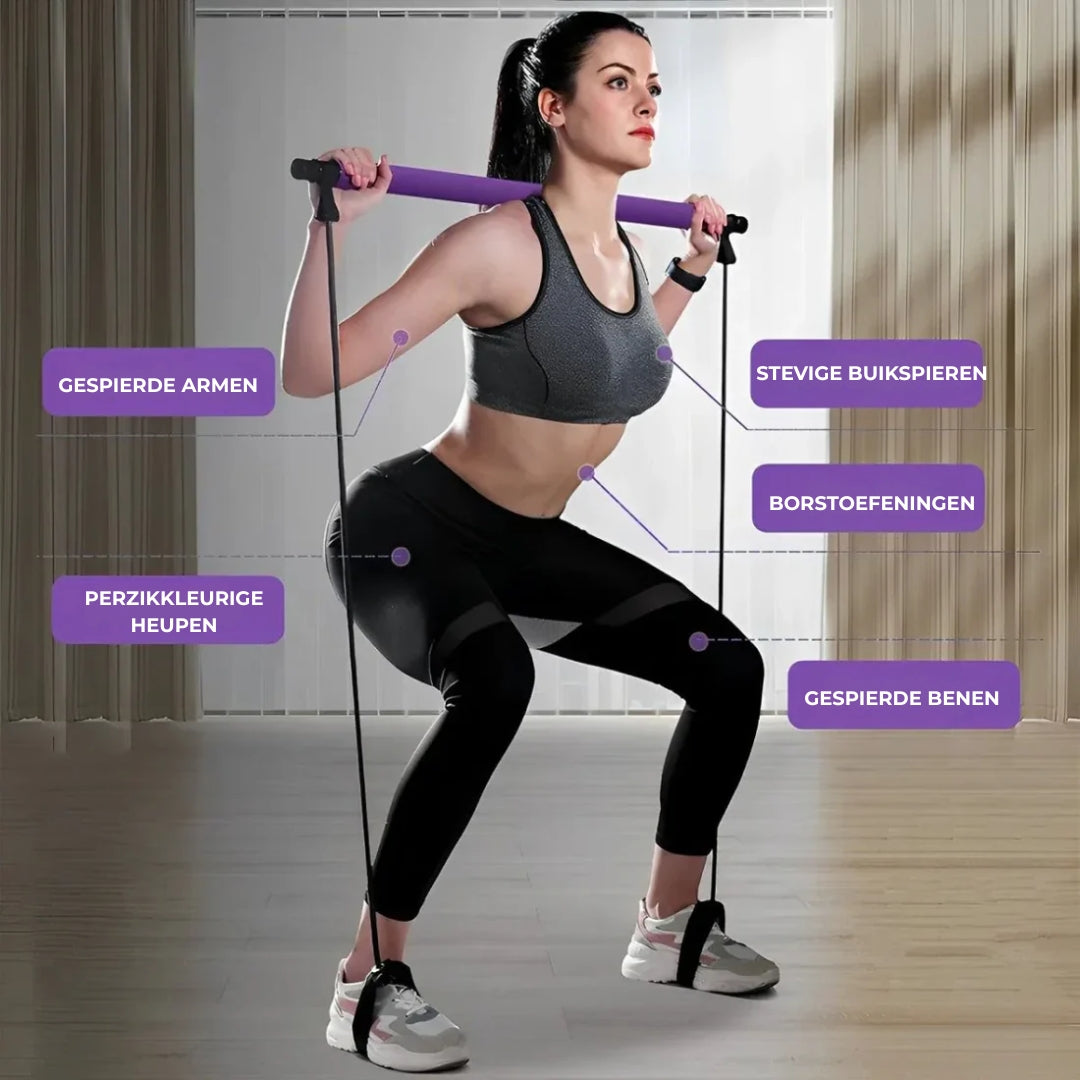 Pilates Bar - Complete Full Body Home Workout