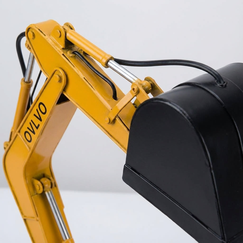 Playful Excavator Desk Lamp