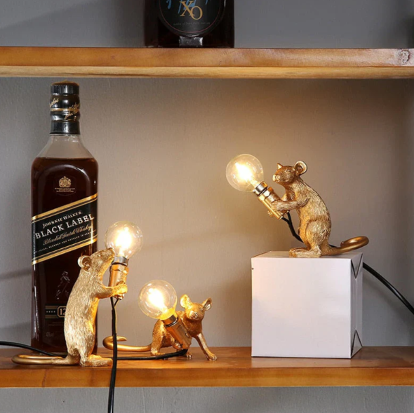 Playful Mouse Table Lamp