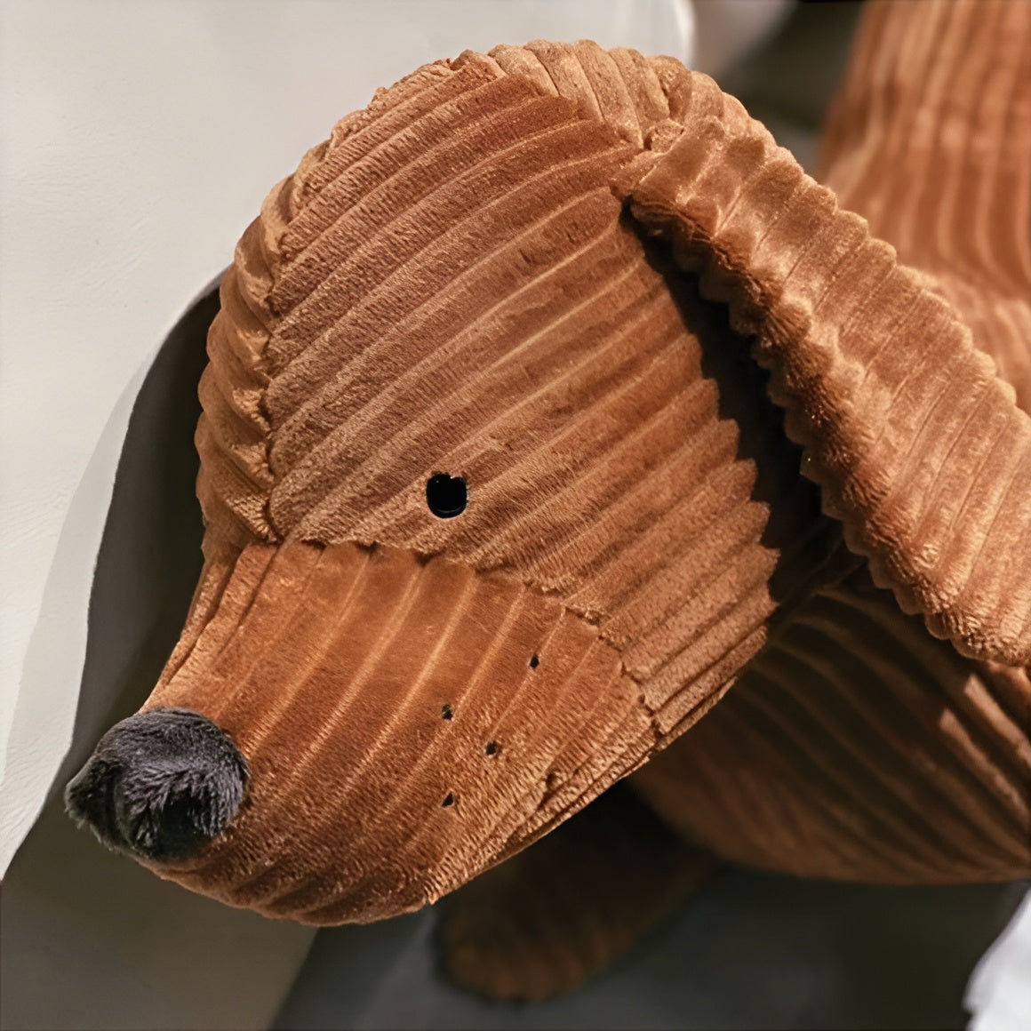 Plush Ergonomic Dachshund Pillow