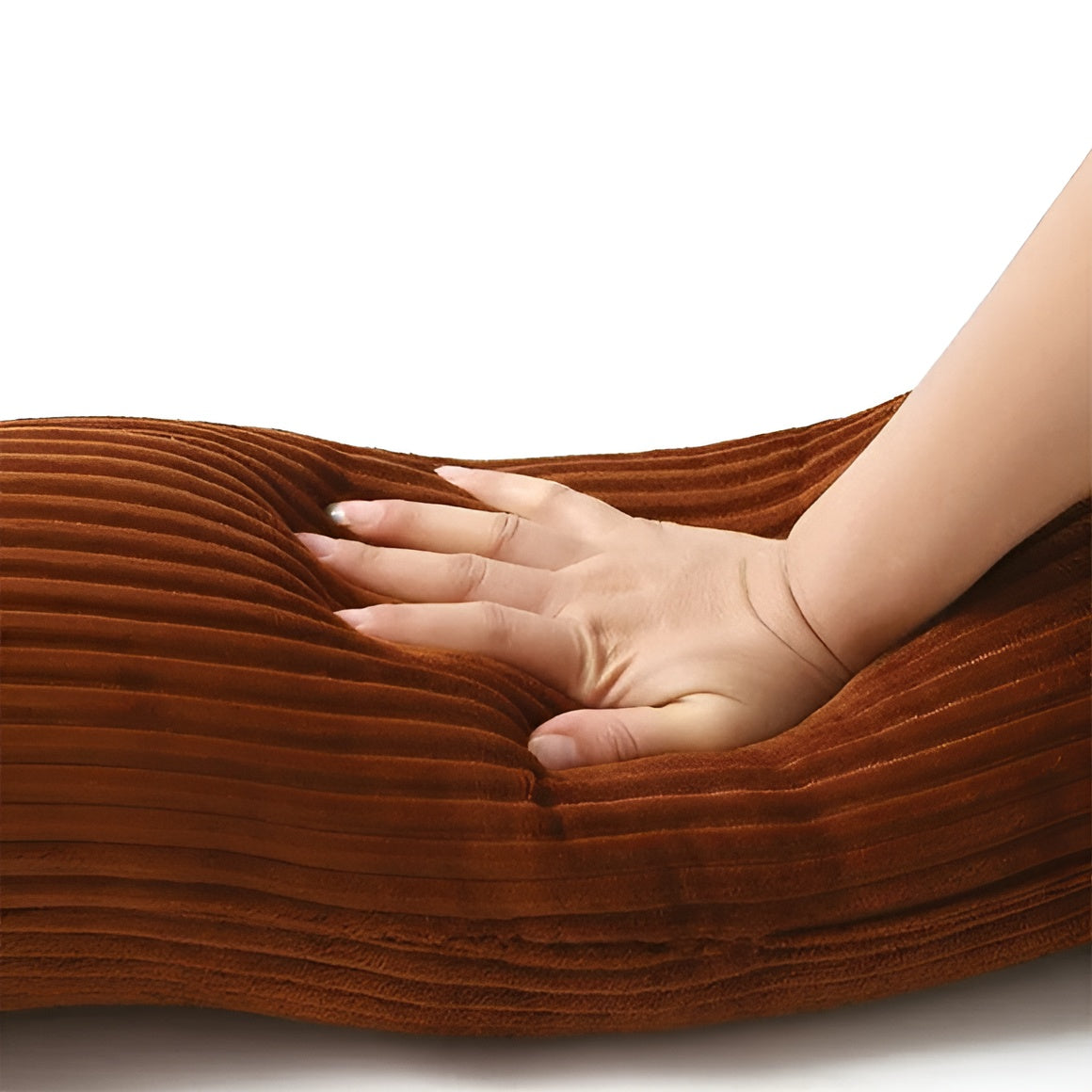 Plush Ergonomic Dachshund Pillow