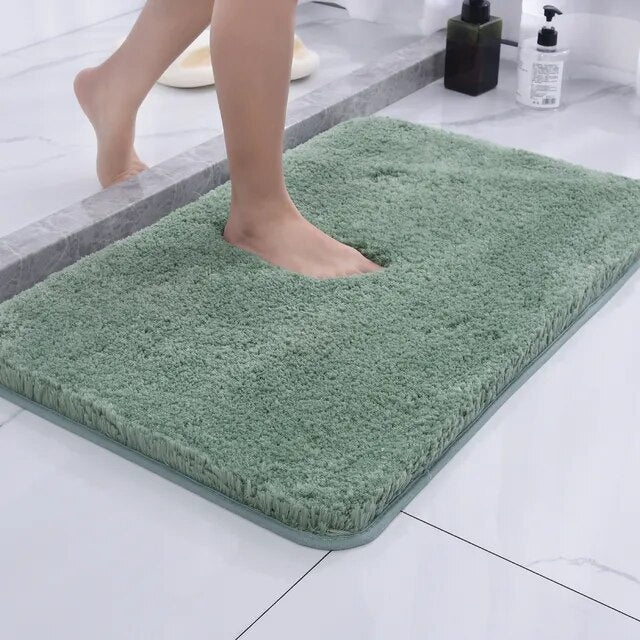 Plush Fur Bath Rug