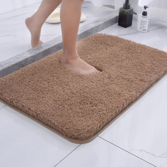 Plush Fur Bath Rug
