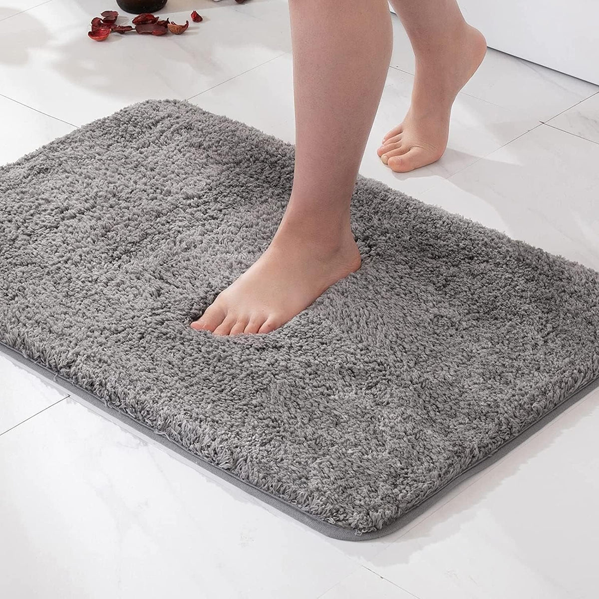 Plush Fur Bath Rug