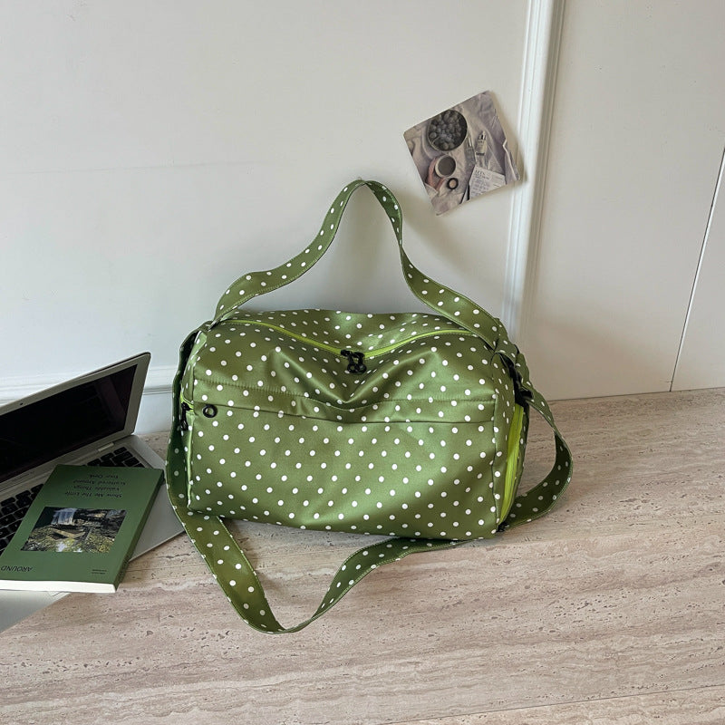 Polka Dot Sports and Travel Bag