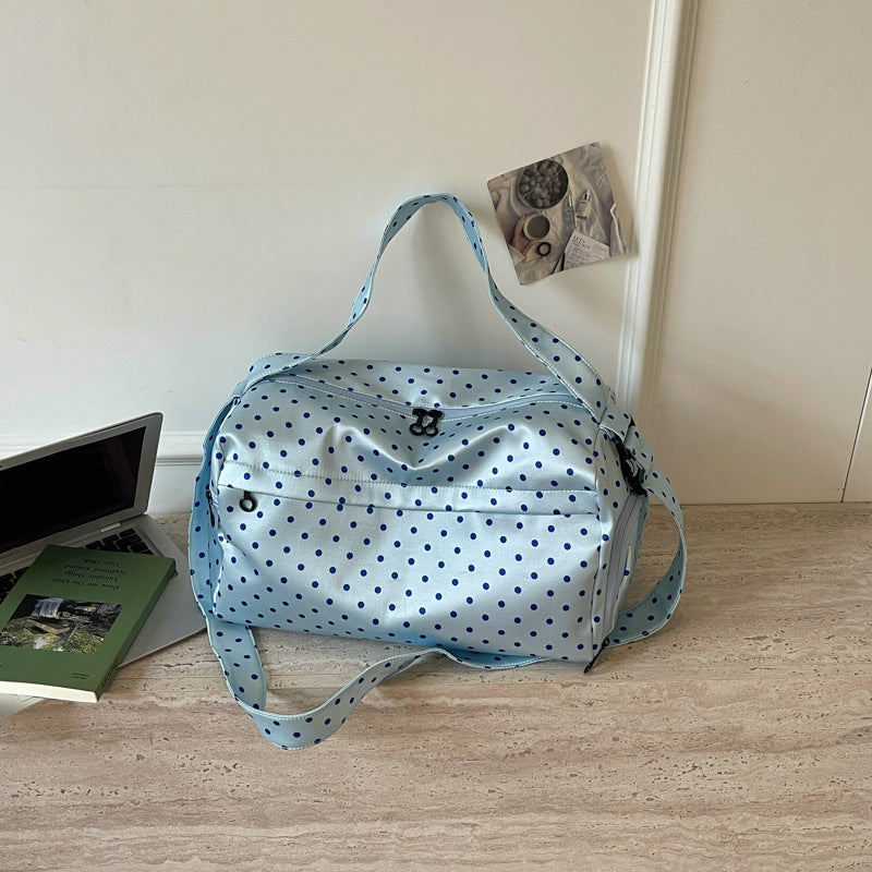 Polka Dot Sports and Travel Bag