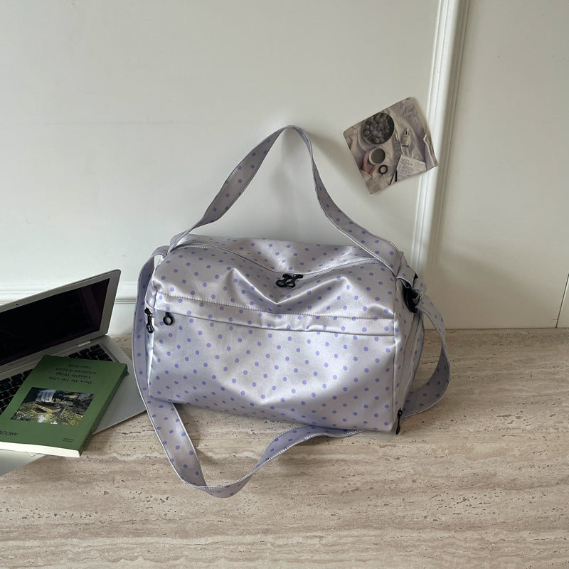 Polka Dot Sports and Travel Bag
