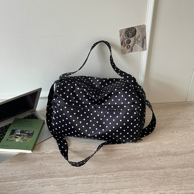 Polka Dot Sports and Travel Bag