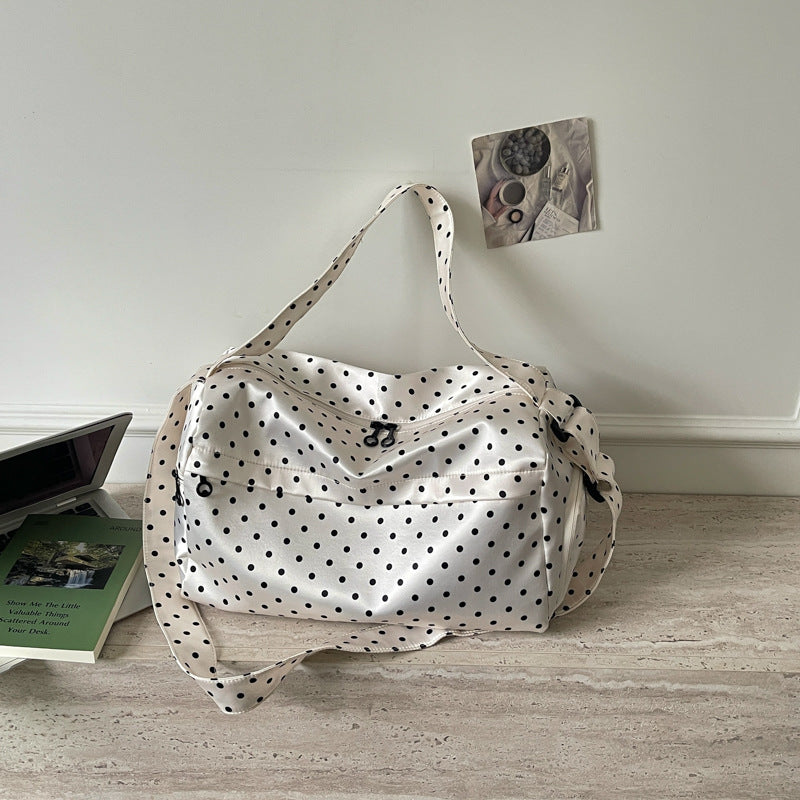 Polka Dot Sports and Travel Bag