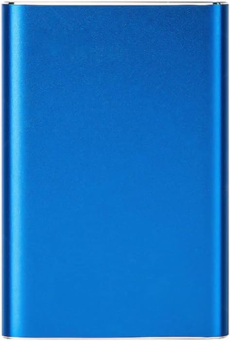 Portable 1TB USB 3.0 External Hard Drive with Metal Casing and High-Speed Transfer