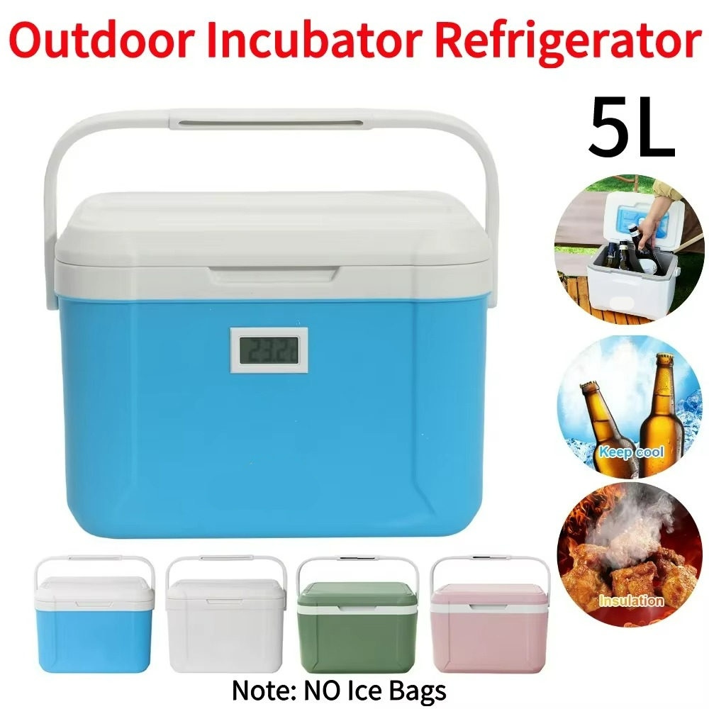 Portable 5-Liter Mini Cooler for Car and Camping